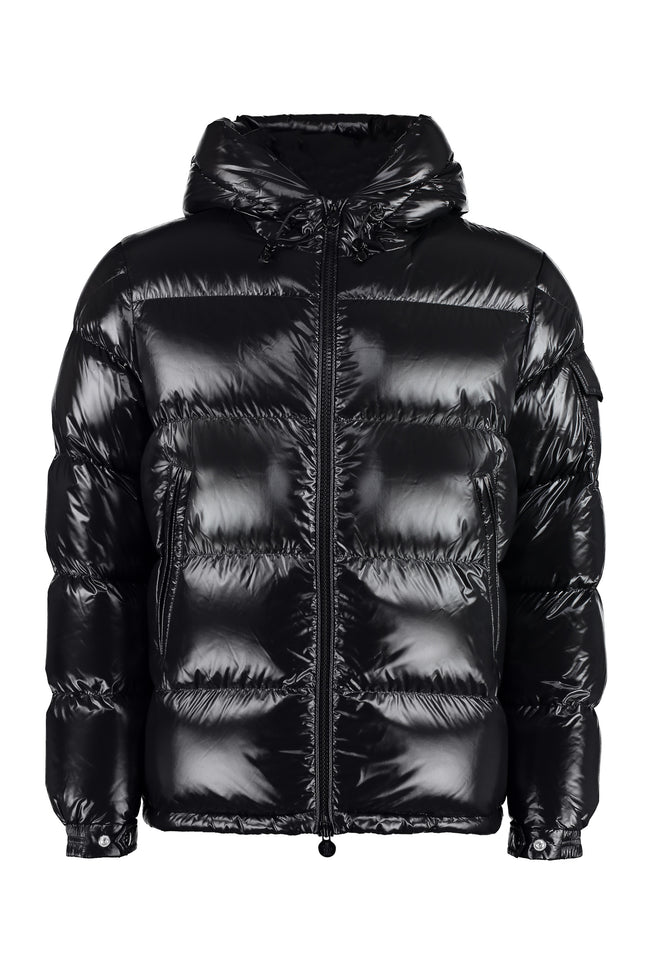 Moncler Ecrins Hooded Down Jacket Man Clothing