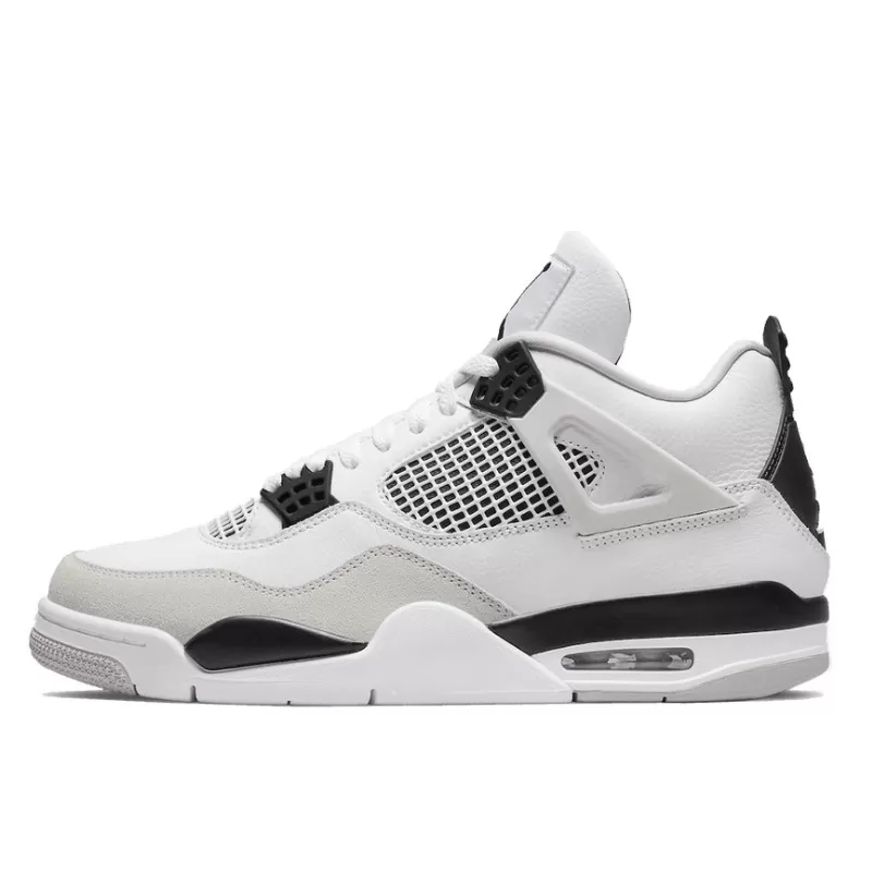 Air Jordan 4 Retro — Military Black Man Shoes
