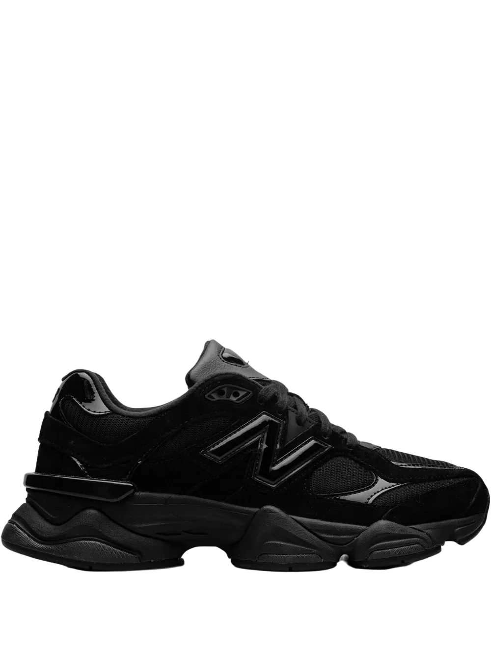 New Balance 9060 — Triple Black Man Shoes