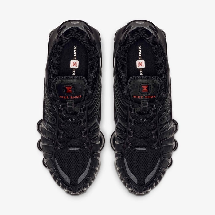 Nike Shox TL — Black Metallic Hematite Man Shoes