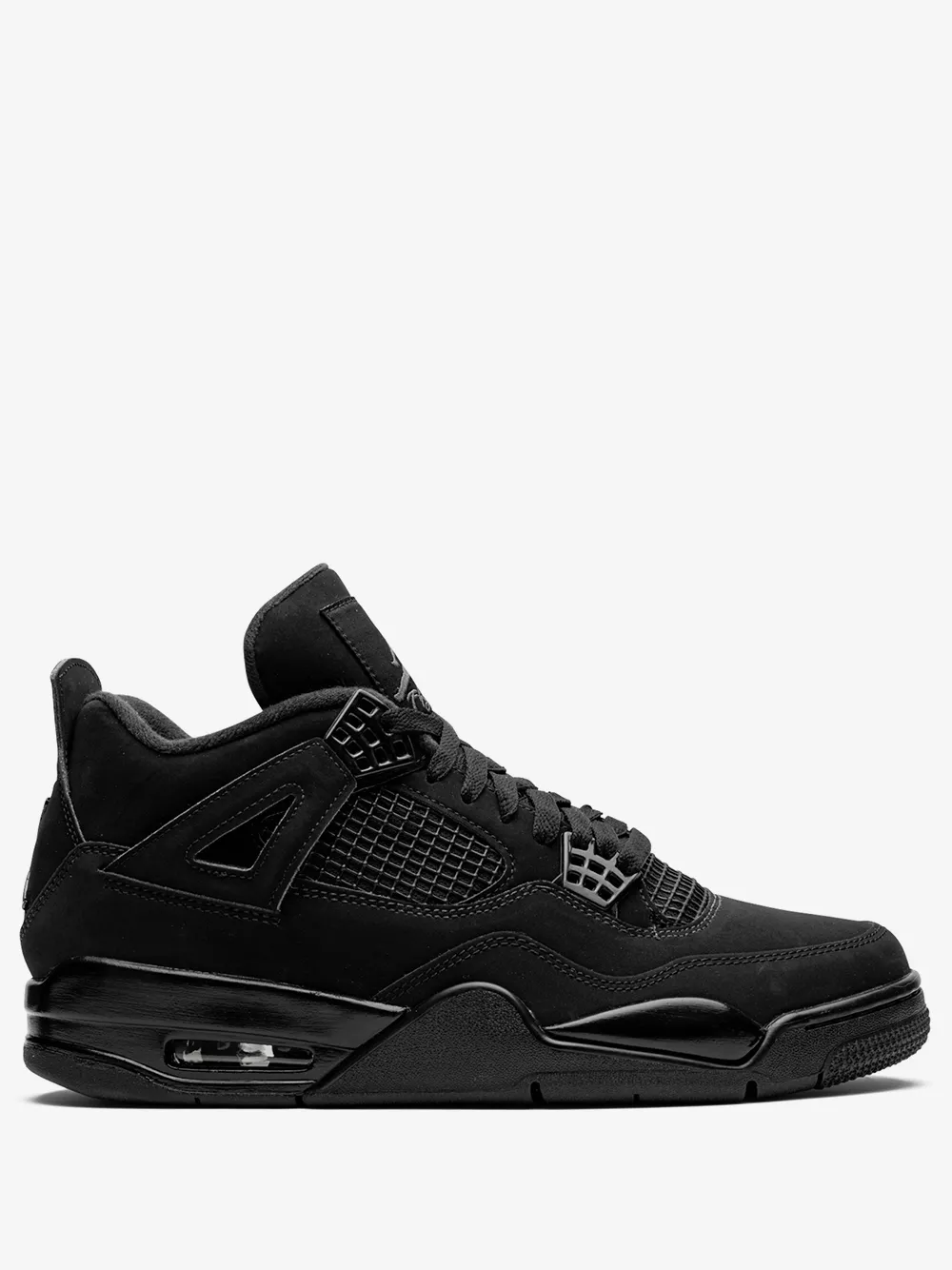 Air Jordan 4 Retro — Black Cat Black Man Shoes
