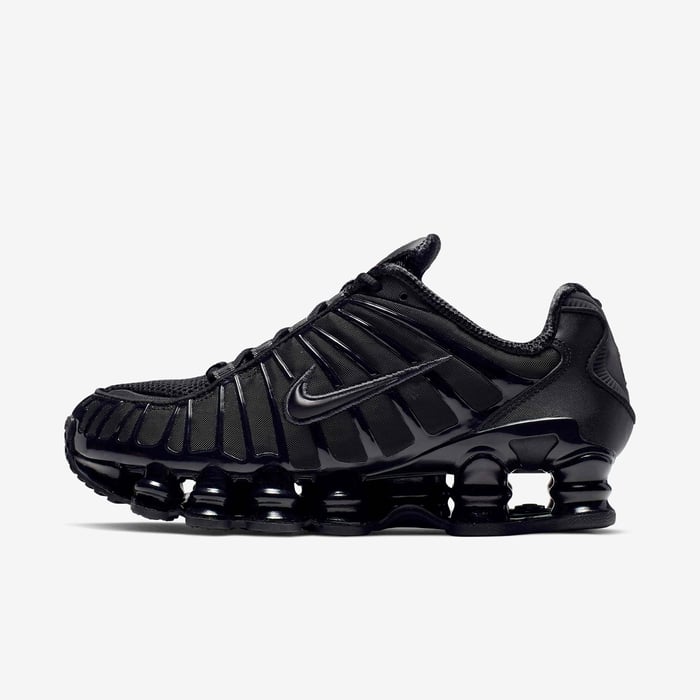 Nike Shox TL — Black Metallic Hematite Man Shoes