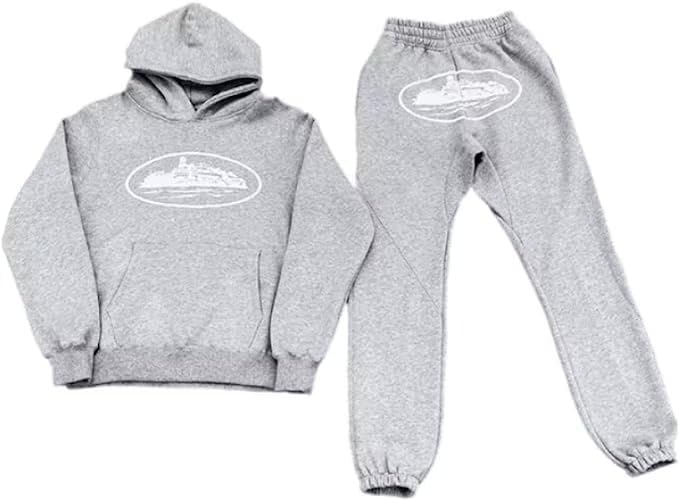 Corteiz Rules The World Tracksuit — Grey