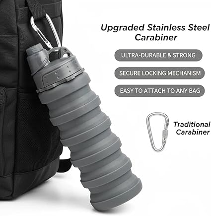 Collapsible Sports Water Bottle