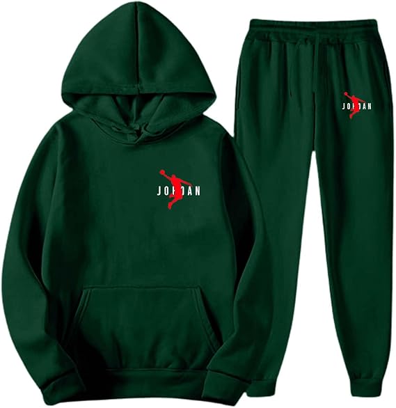 Syna World Tracksuit Set — Black / Green