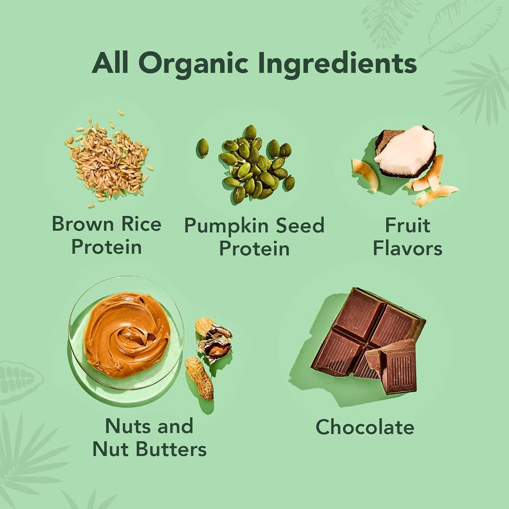 Organic Plant Protein Bars