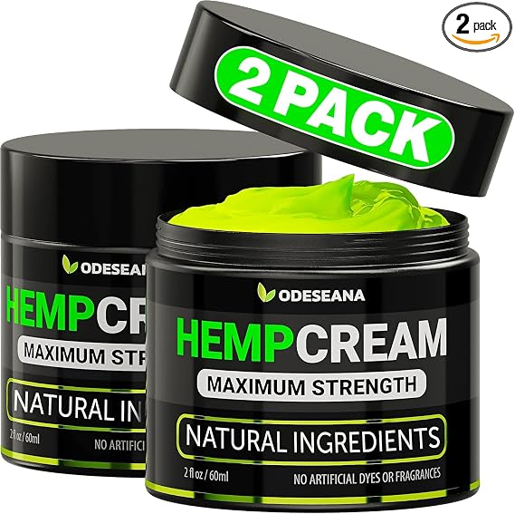 Natural Hemp Recovery Cream (2-Pack)