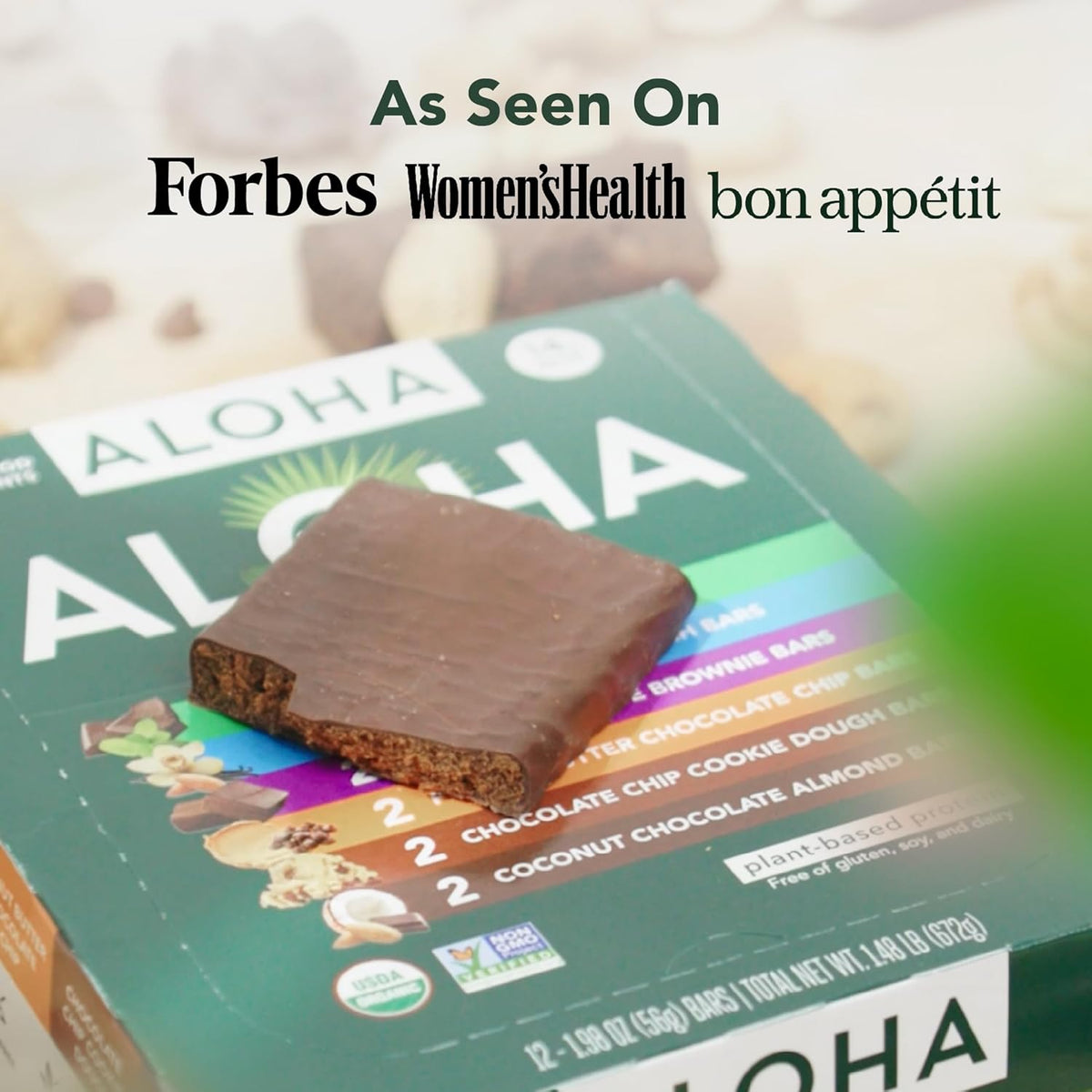 Organic Plant Protein Bars