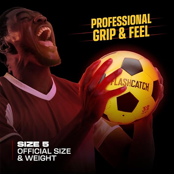 FlashCatch LED Soccer Ball