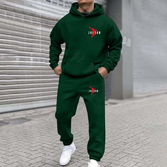 Syna World Tracksuit Set — Black / Green