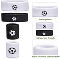 Sports Sweatband Headband Set