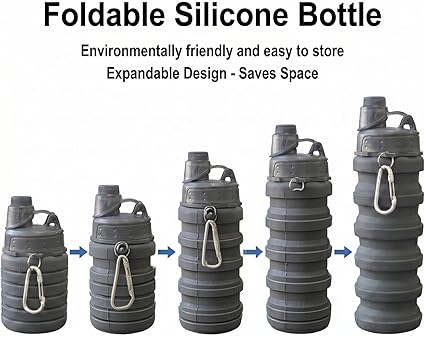 Collapsible Sports Water Bottle