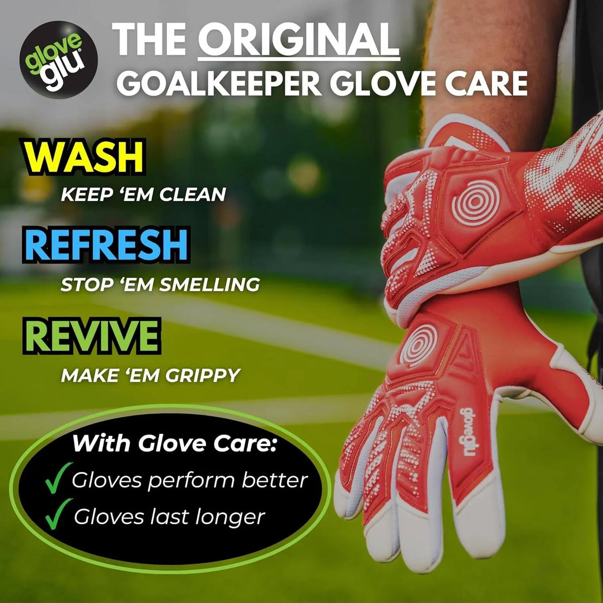 gloveglu Goalkeeper Grip Spray (120ml)