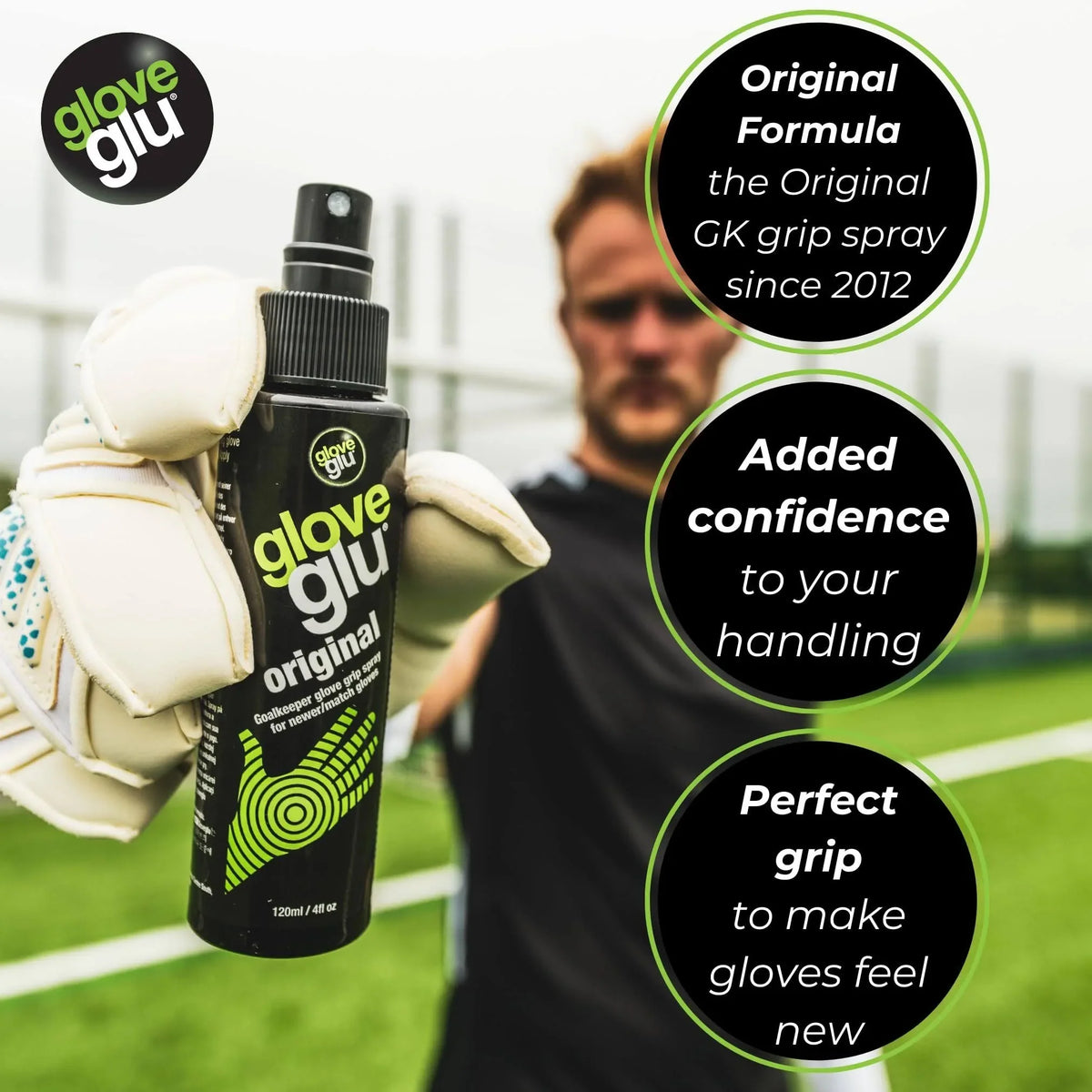 gloveglu Goalkeeper Grip Spray (120ml)