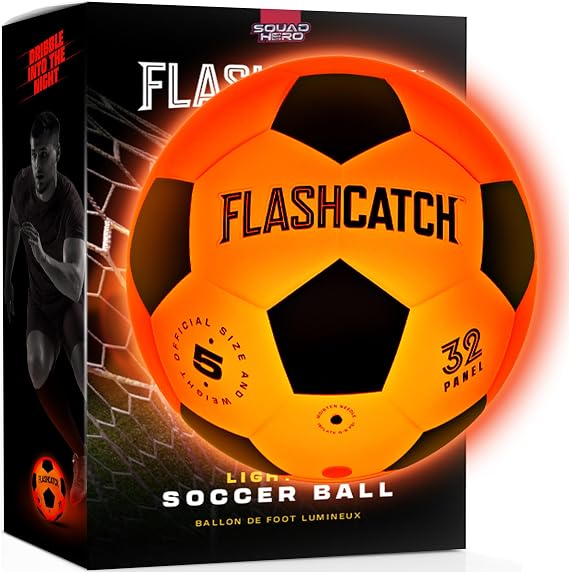 FlashCatch LED Soccer Ball