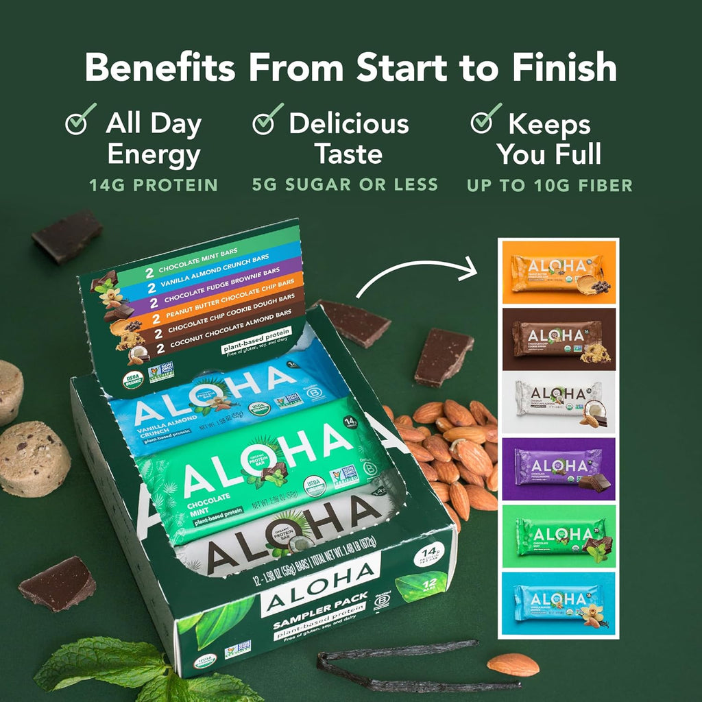 Organic Plant Protein Bars