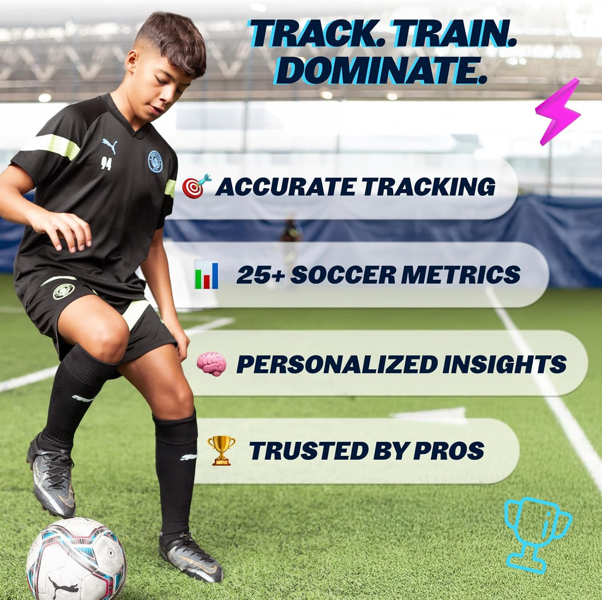 Playermaker CITYPLAY Smart Soccer Tracker