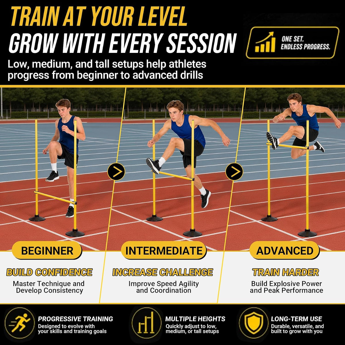 Neoaider Agility Hurdle Set