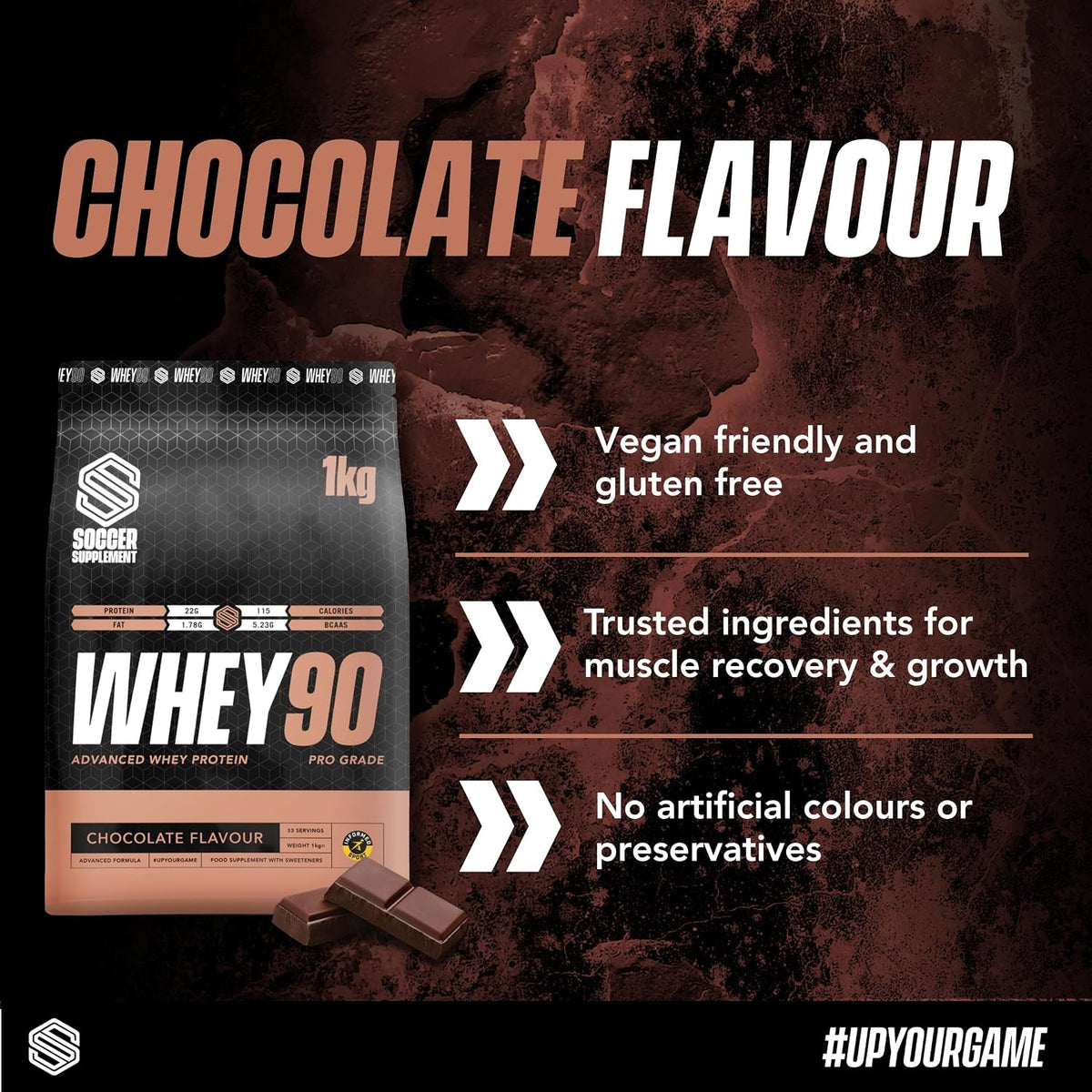 Soccer Supplement Whey90 Whey Protein Powder