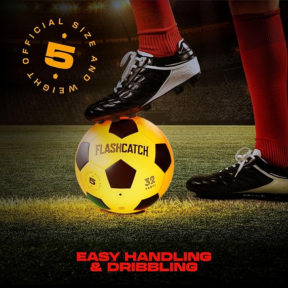 FlashCatch LED Soccer Ball