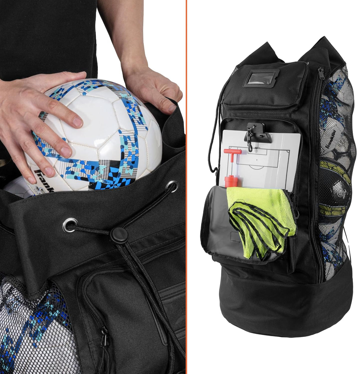 Heavy Duty Soccer Ball Bag