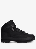 Timberland Euro Hiker — Black Leather Man Shoes