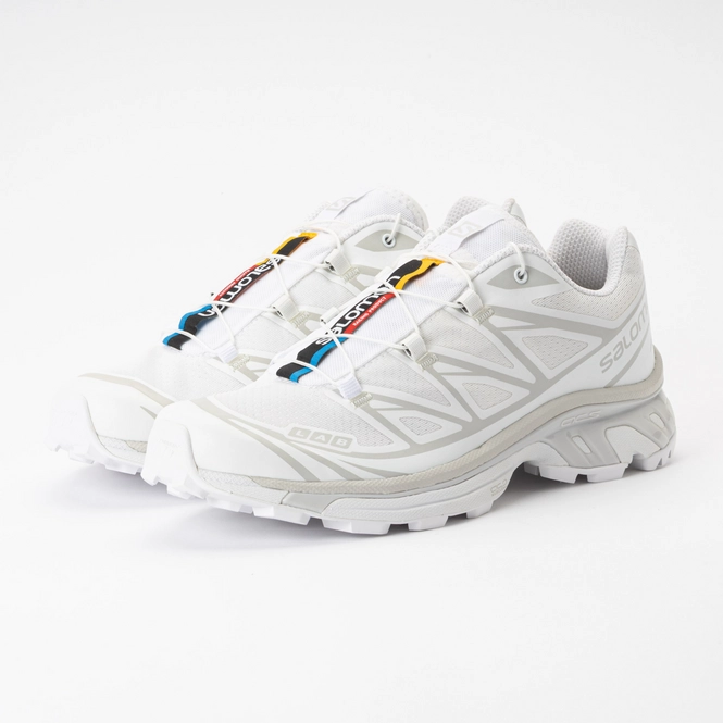 Salomon XT-6 — White  Lunar Rock Man Shoes