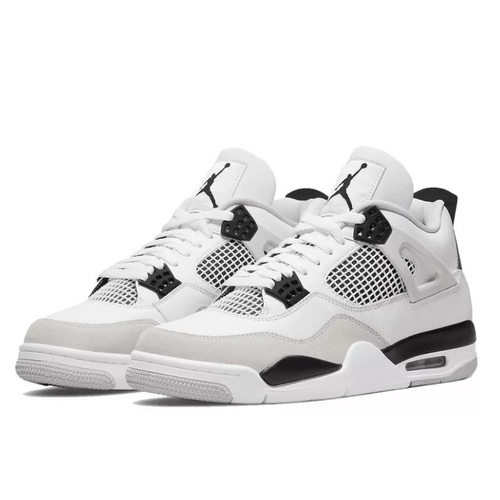 Air Jordan 4 Retro — Military Black Man Shoes