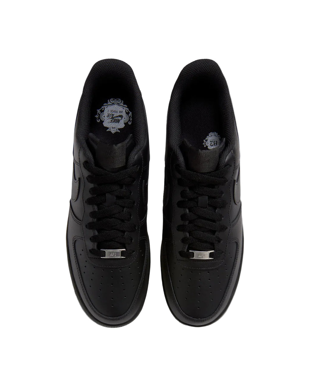 Nike Air Force 1 ’07 Low — Black on Black Men Shoes