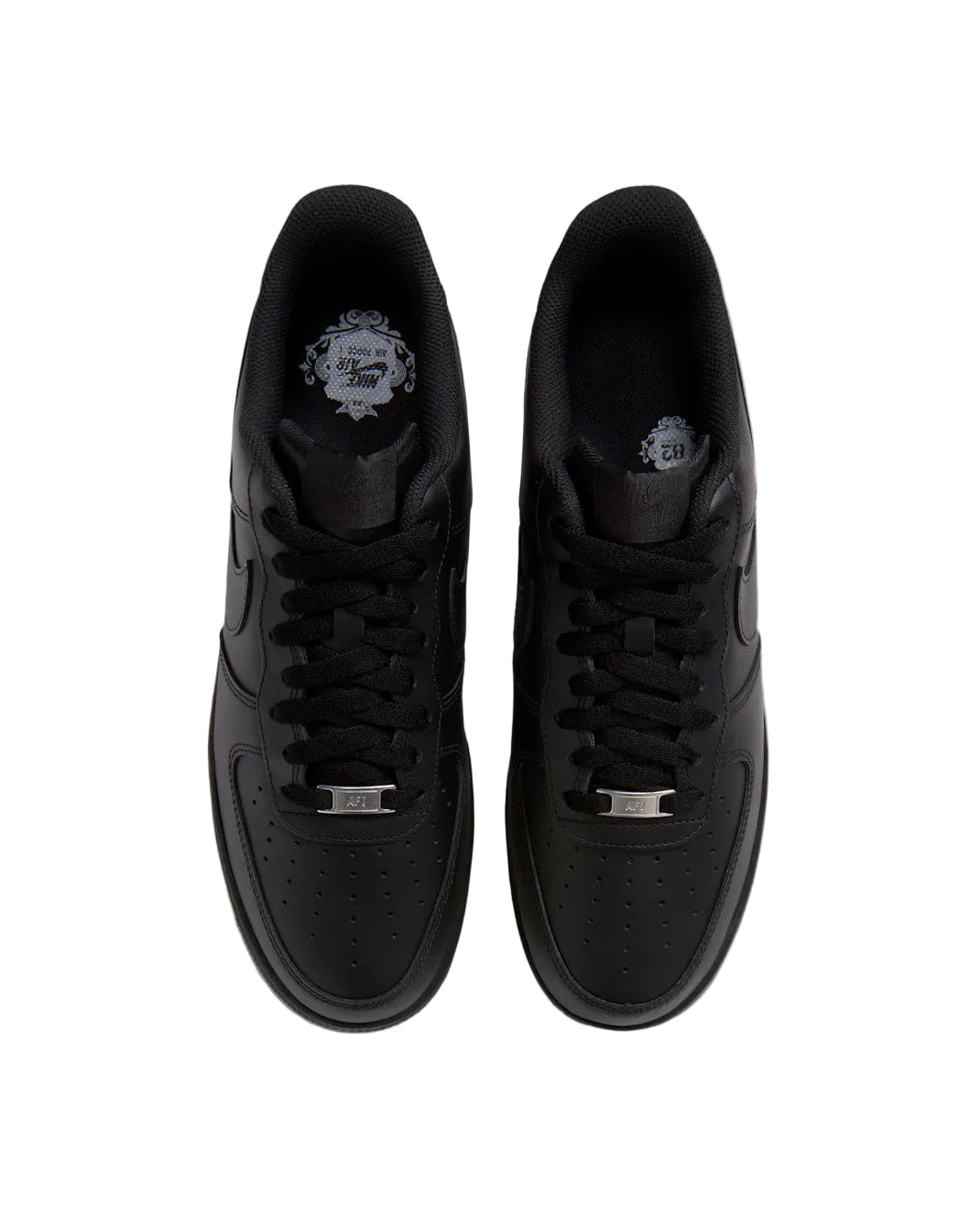 Nike Air Force 1 ’07 Low — Black on Black Men Shoes