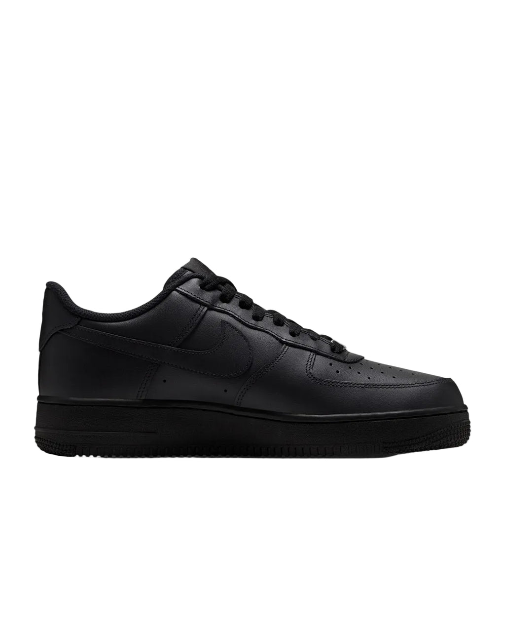 Nike Air Force 1 ’07 Low — Black on Black Men Shoes