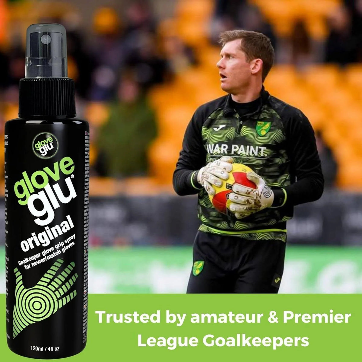 gloveglu Goalkeeper Grip Spray (120ml)