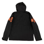 Brazil Black Hooded Jacket