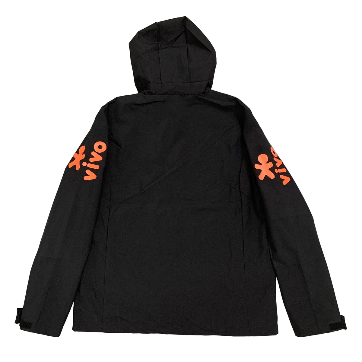 Brazil Black Hooded Jacket