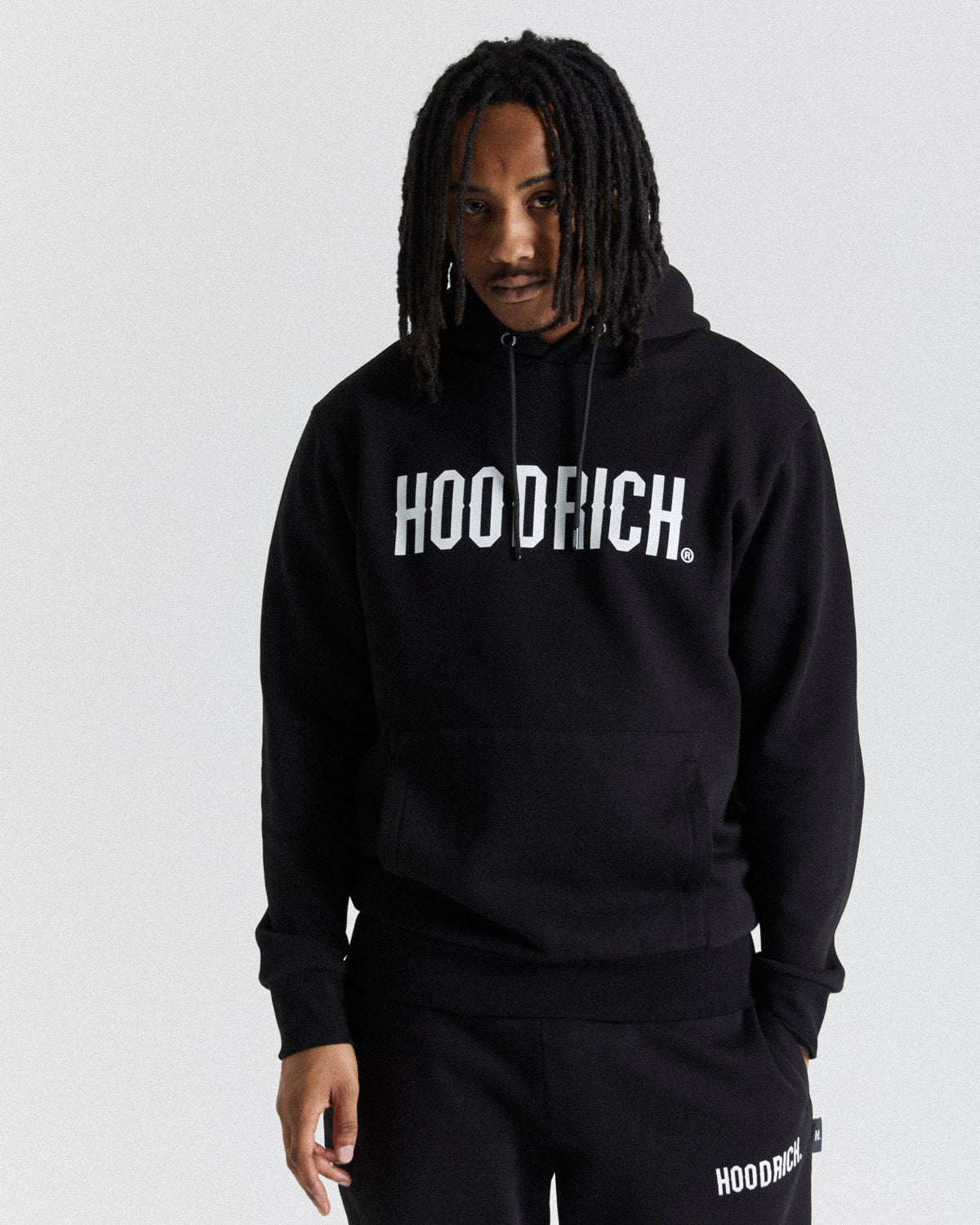 Hoodrich Crave Full Tracksuit — Black
