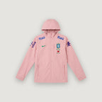 Brazil pink Hooded Jacket