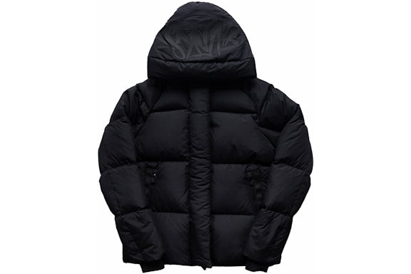Syna World Logo Puffer — Black Man Clothing