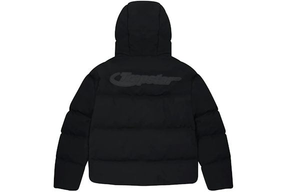 Trapstar Hyperdrive Hooded Puffer — Black Man Clothing