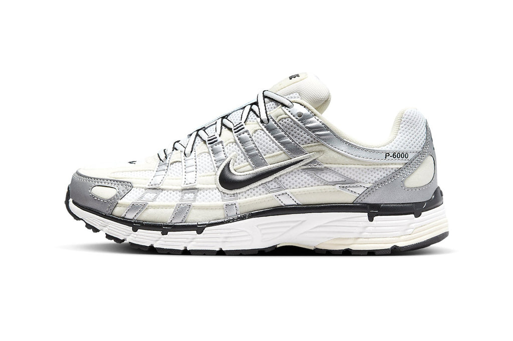 Nike P-6000 — Metallic Silver - White Man Shoes