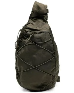 C.P. Company Lens Shoulder Bag - Dark Denim / Grey Crossbody Backpack