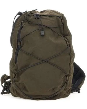 C.P. Company Lens Shoulder Bag - Dark Denim / Grey Crossbody Backpack