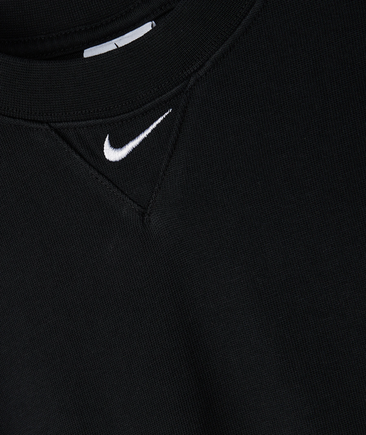 Nike Solo Swoosh Heavyweight T-Shirt — Black Men's T-Shirt