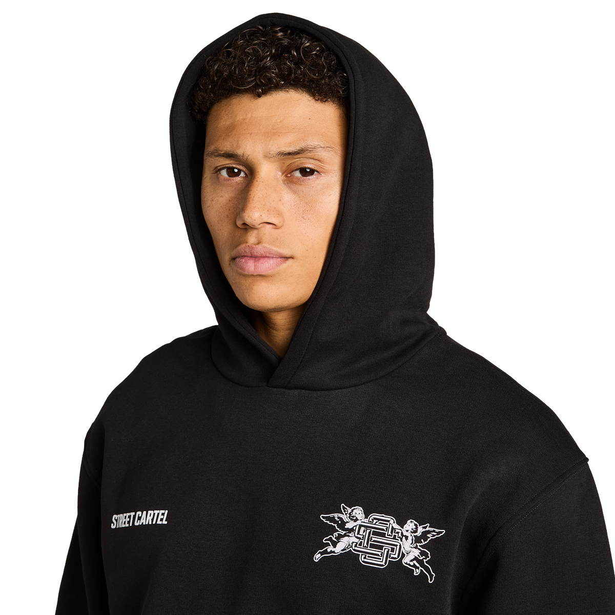 Trapstar Decoded Tracksuit Full Black - Men Hoodies