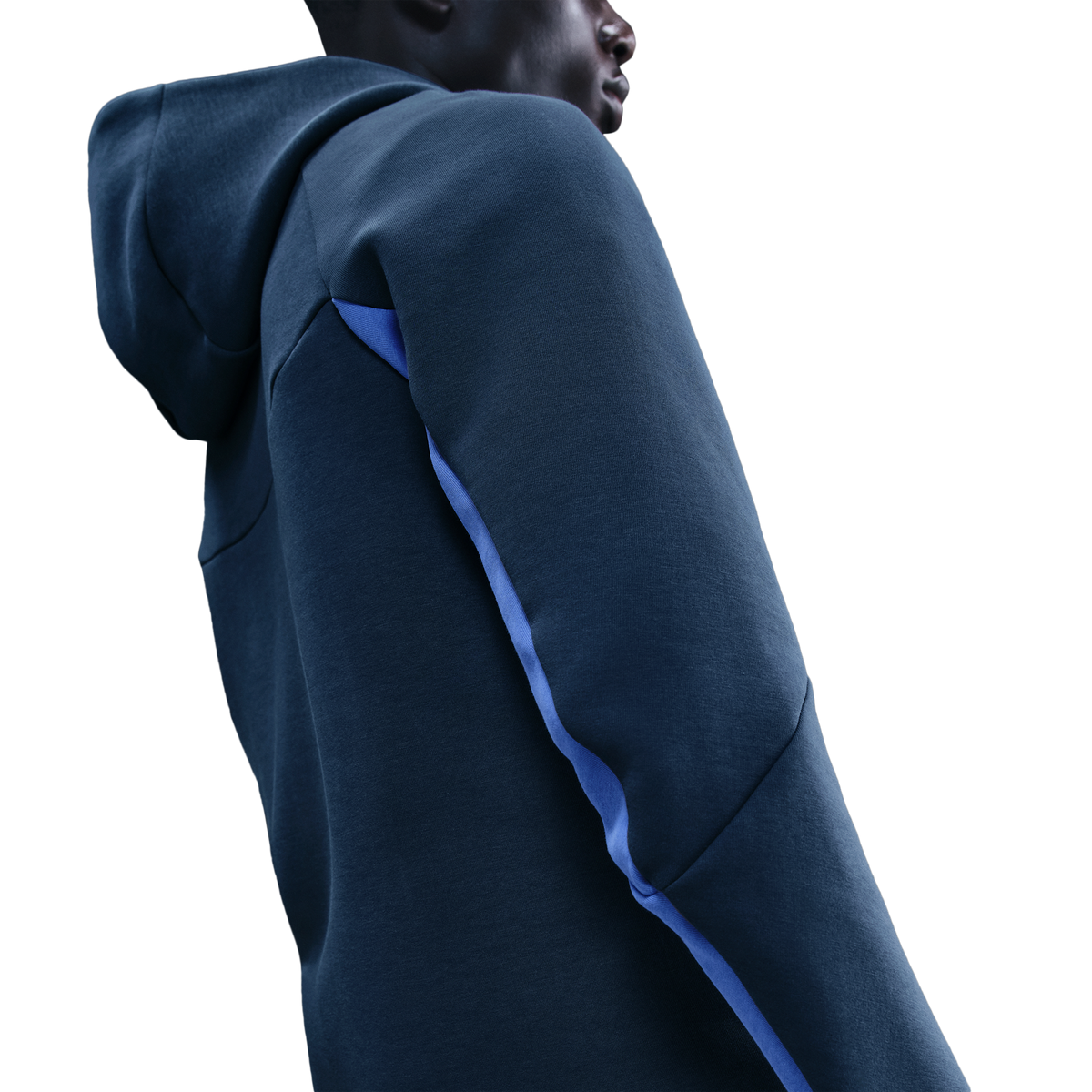 Nike Tech Fleece Tracksuit — Navy Blue Men Hoodies