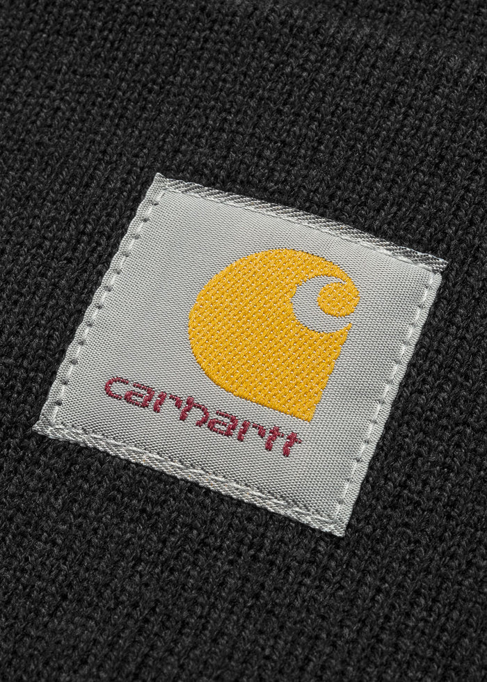 Carhartt WIP Acrylic Watch Hat - Black Boys Hat