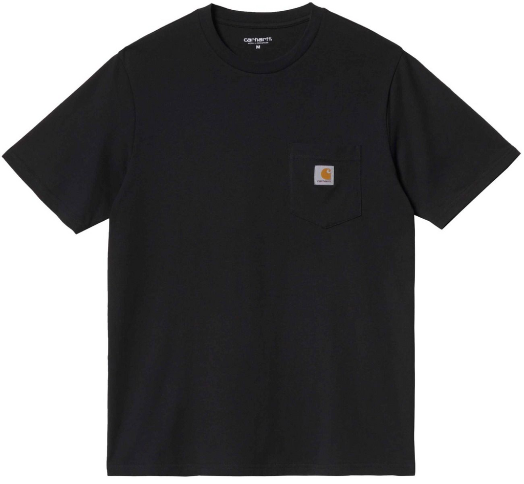 Carhartt WIP Pocket T-Shirt - Black Mens  T-Shirt