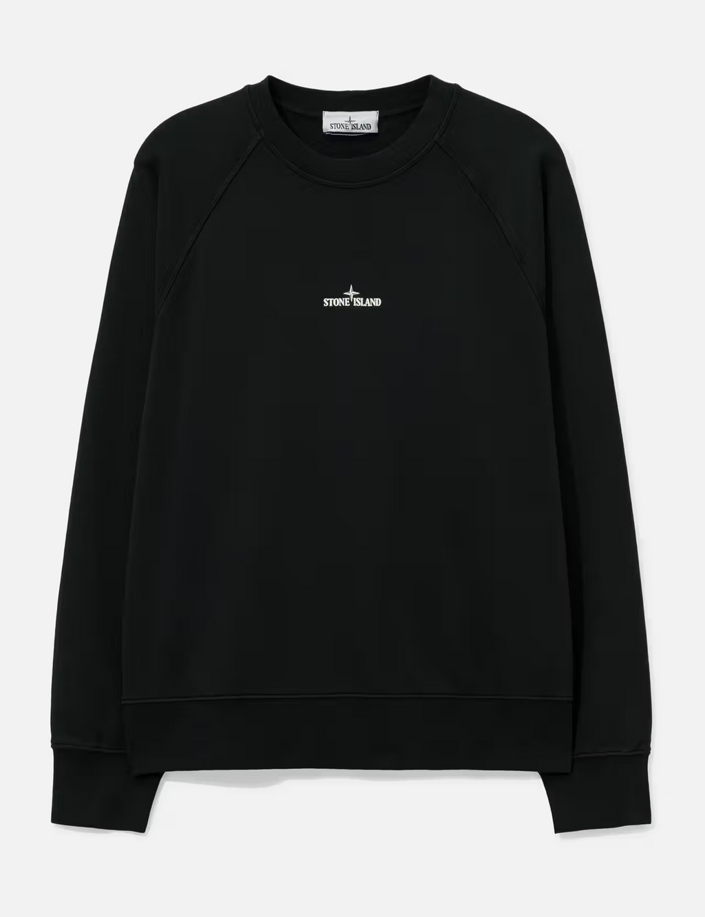 Stone Island Compass Crewneck - Black Men Sweatshirt