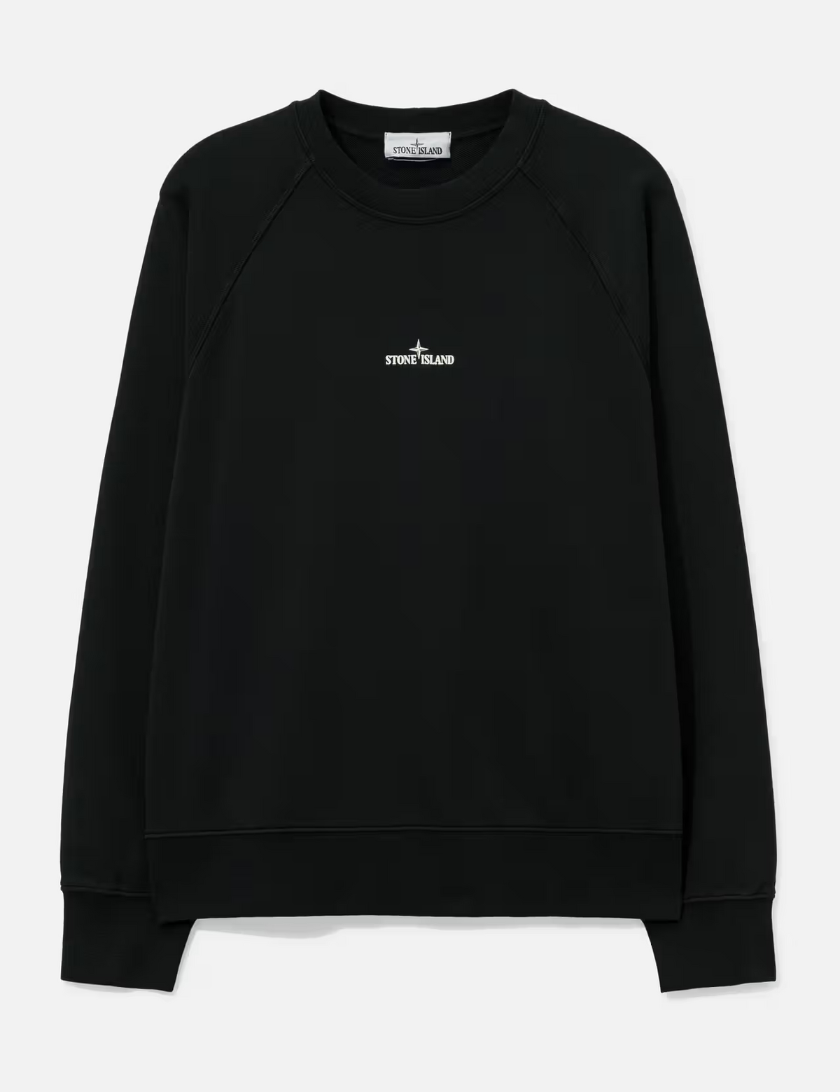 Stone Island Compass Crewneck - Black Men Sweatshirt