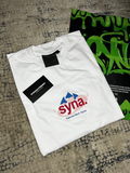 Syna World Graphic Logo T-Shirt- White Mens T-Shirt