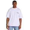 Stone Island Compass Patch T-Shirt -White Mens  T-Shirt